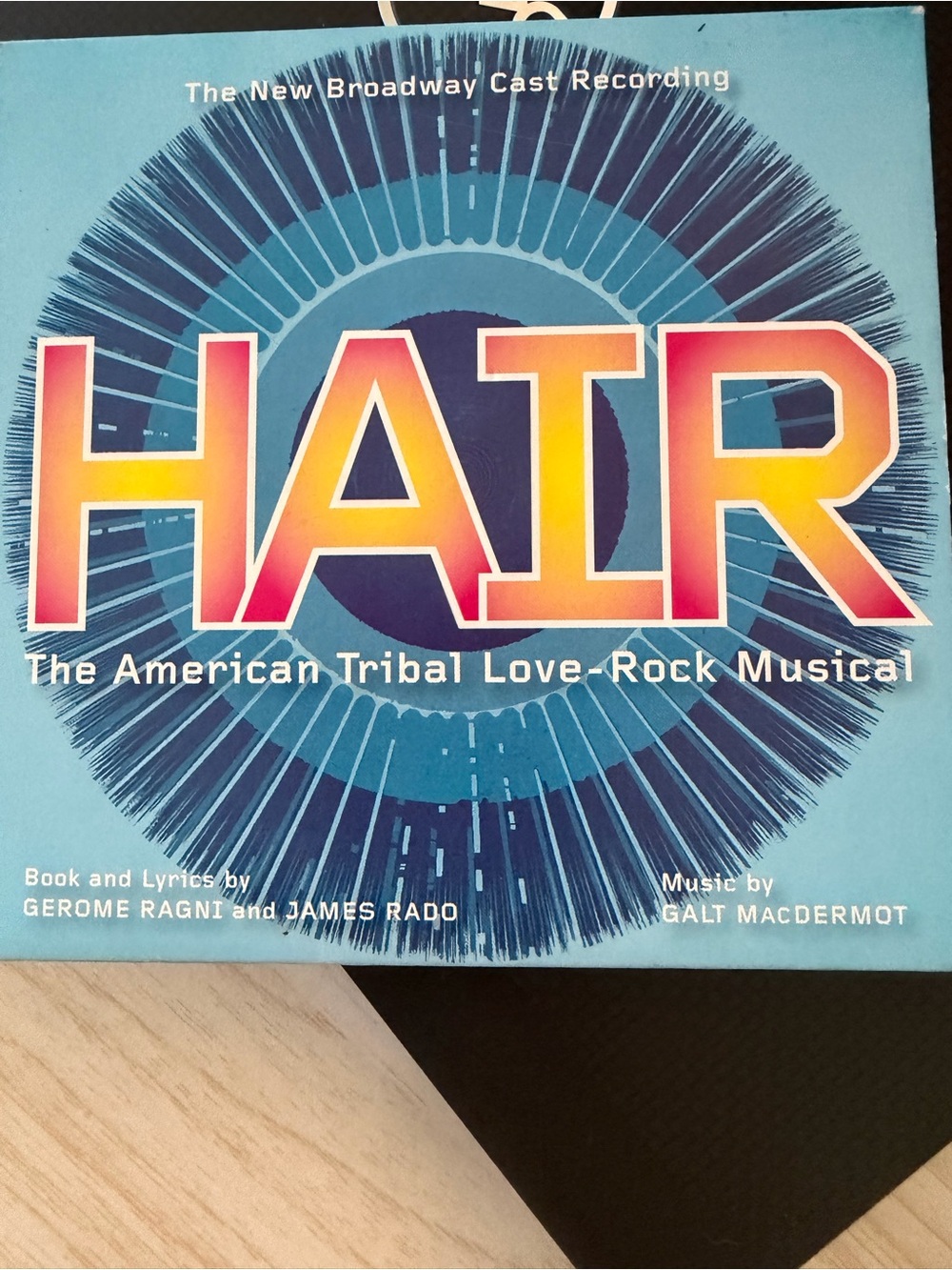 HAIR The American Tribal Love-Rock Musical - Blue Cover CD Collectable
